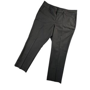 Chaps Black Wide Leg Dress Pants Women's 16W Workwear‎ Office Capsule